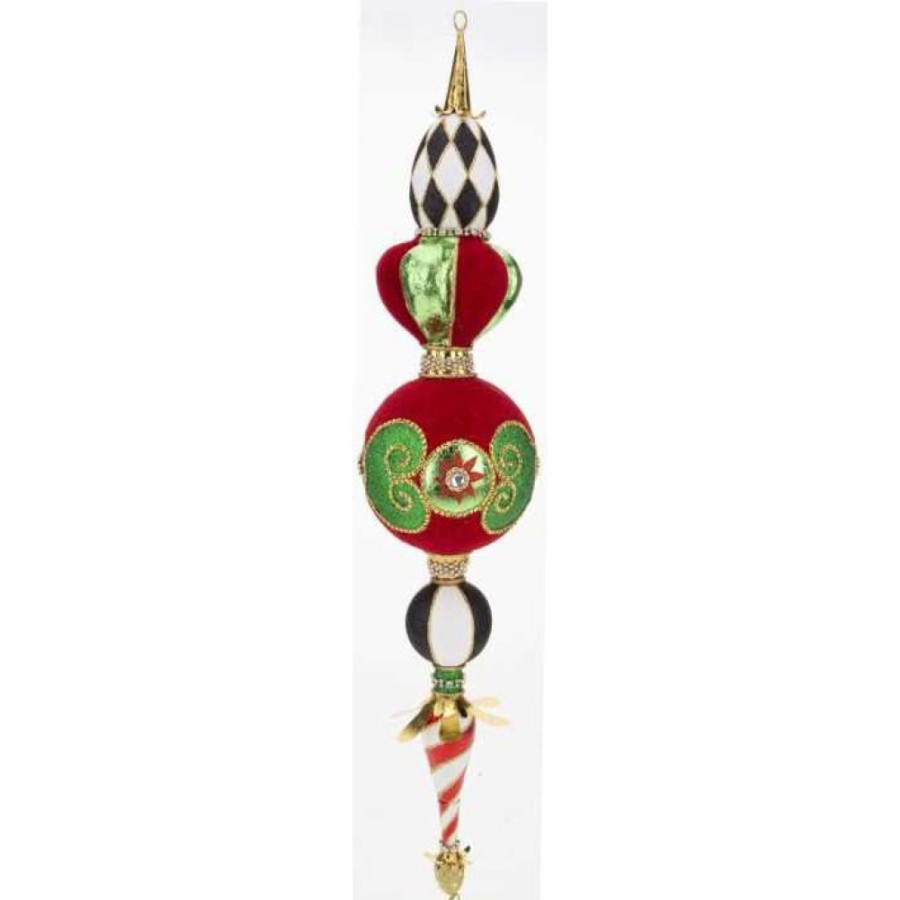 Home Decors Mark Roberts  | Mark Roberts Grand Trad. Finial Ornament 25-90138